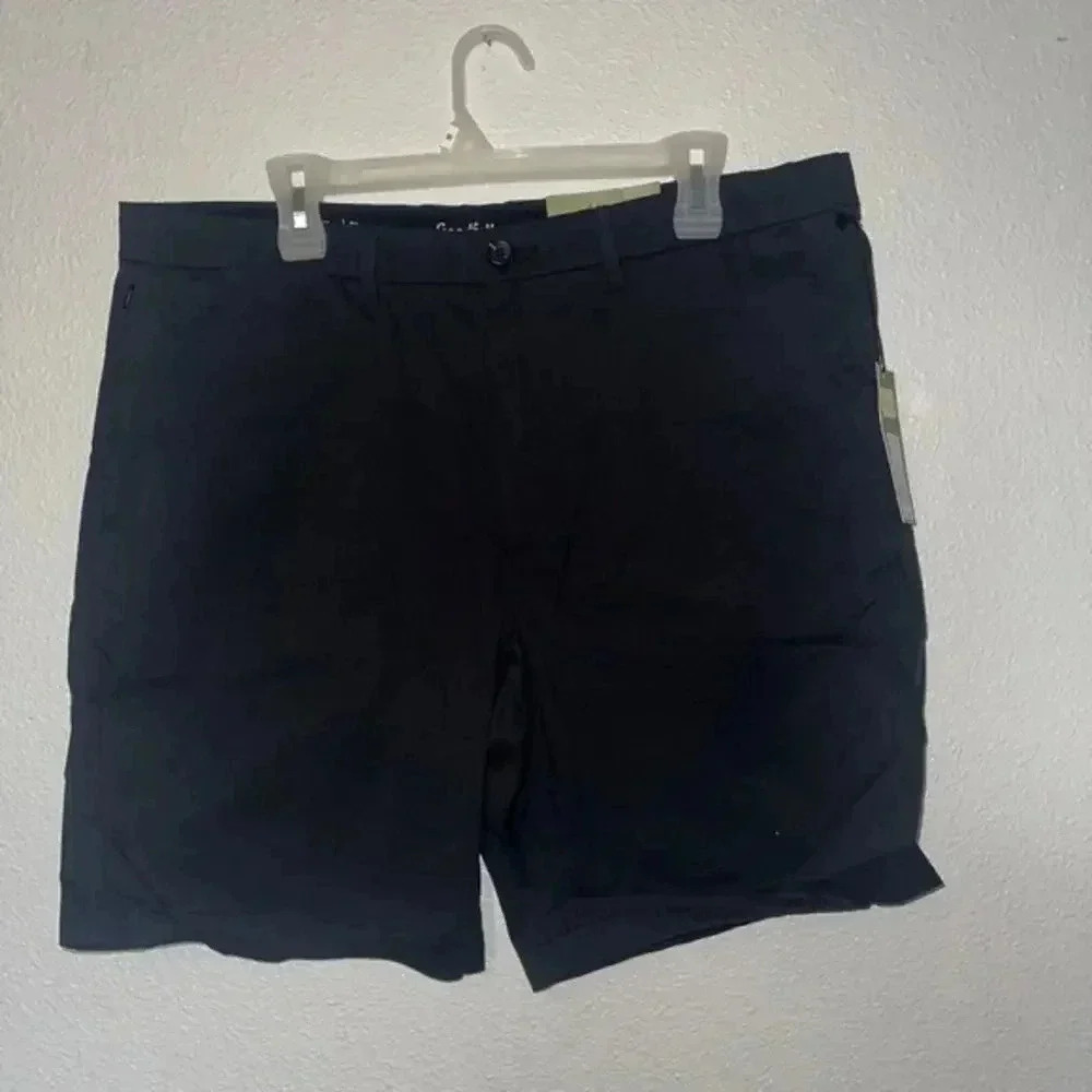 5/$30 SALE Goodfellow & Co Men's‎ Tech Shorts - 9" Inseam Black Size 38